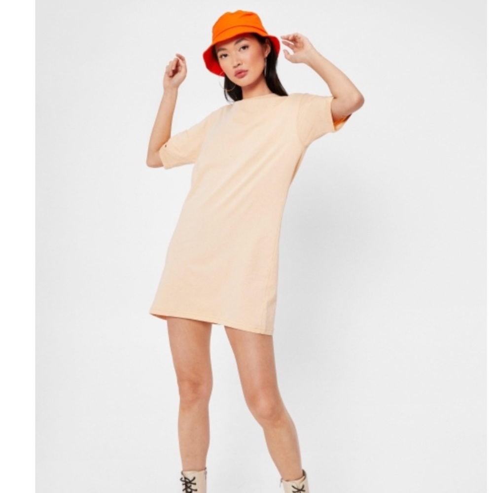 Nasty Gal Relaxed Mini T-Shirt Dress